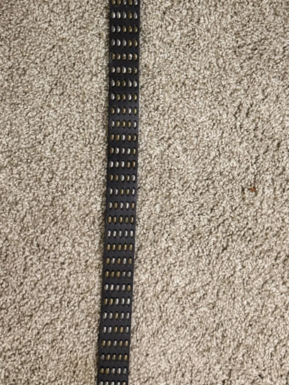 Marshalls Black Leather Studded Woman’s Belt